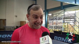 Sorprende el rabino Tobal en tenis de mesa con dos bronces
